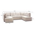 Ecksofa mit Schlaffunktion BADO XL