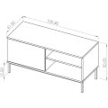 TV-Schrank 1D QUERTY schwarz