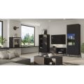 TV-Schrank 1D QUERTY schwarz