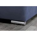 Ecksofa mit Schlaffunktion DRACO U marineblau Aston 26