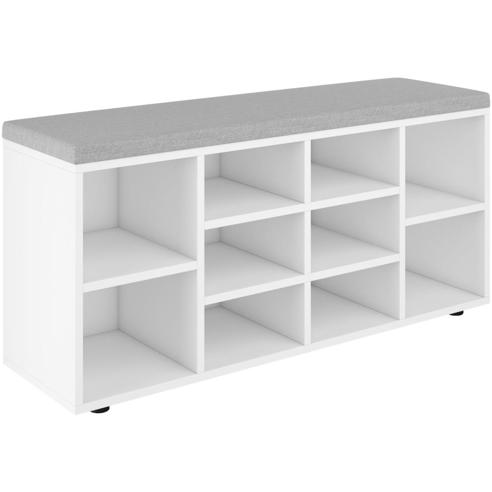 Schuhschrank mit Sitz CLASSIC weiß