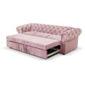 Sofa CHESTER 3-Sitzer rosa Kronos 27