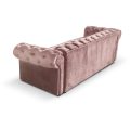 Sofa CHESTER 3-Sitzer rosa Kronos 27