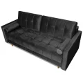 Sofa RANDVI 3-sitzer schwarz Kronos 07