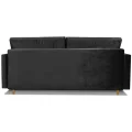 Sofa RANDVI 3-sitzer schwarz Kronos 07