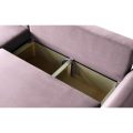 Ecksofa mit Schlaffunktion TORETTO rosa Manila 09