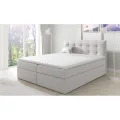 Doppelbett mit Bettkasten TOPIQ 140x200 beige Inari 22