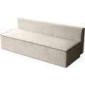 Sofa 3-sitzer mit Schlaffunktion RICO beige+braun