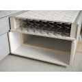 Doppelbett mit Bettkasten TOPIQ 140x200 beige Inari 22