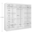 Schiebetürenschrank mit Spiegel VOX 240 cm eiche Artisan