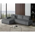 Ecksofa mit Schlaffunktion DRACO L poso grau