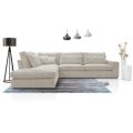 Ecksofa ohne Schlaffunktion PARMA beige Lincoln 83