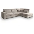 Ecksofa ohne Schlaffunktion PARMA beige