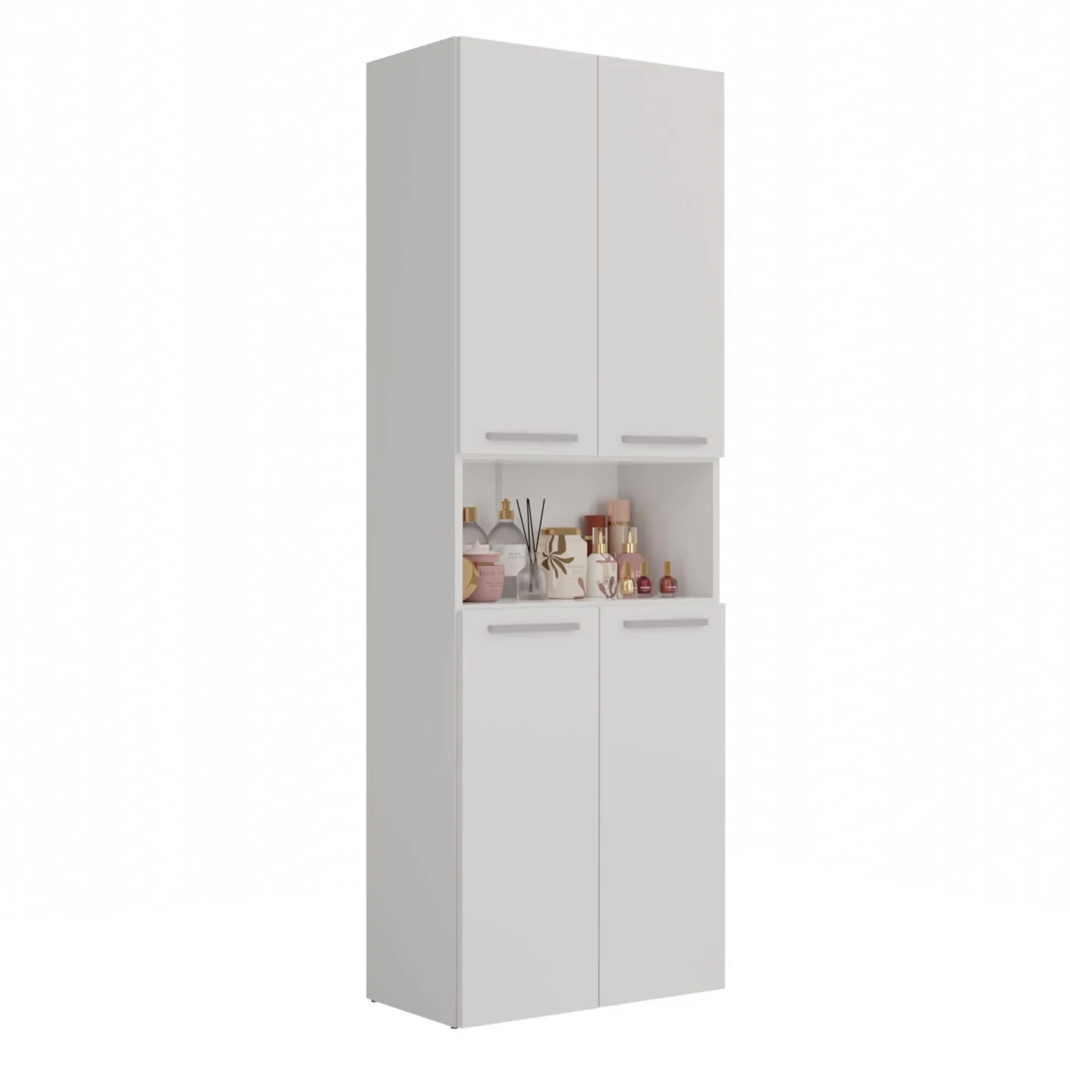 Hochschränk NOLAN 1K DK weiß matt