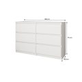 komoda Look 6s 100 bialy wymiary (small)
