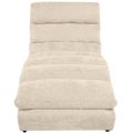 Chaiselongue SAN REMO im Chenille-Stoff