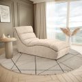 Chaiselongue SAN REMO im Chenille-Stoff
