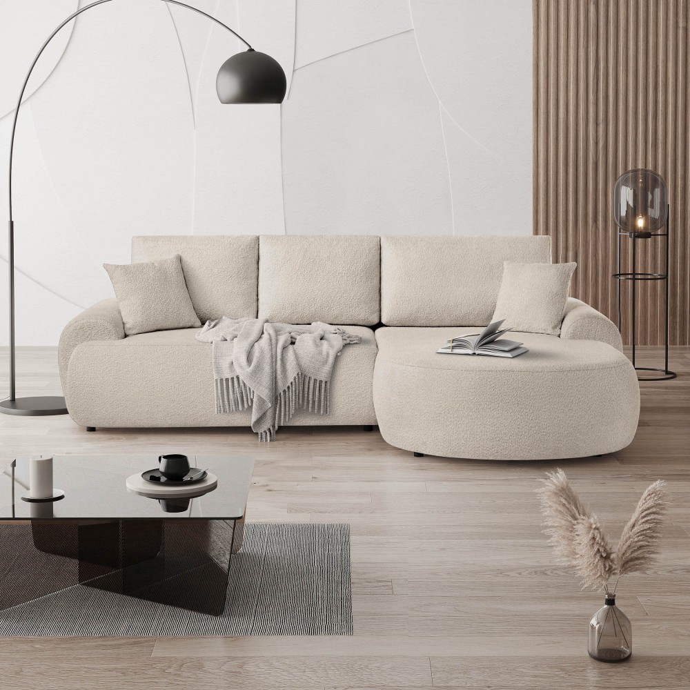 Ecksofa ohne Schlaffunktion TEDDY