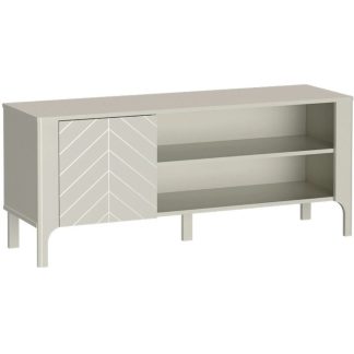 TV-Schrank mit Tür und Fächern LUME