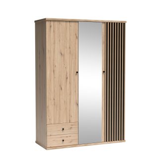 Drehtürenschrank mit zwei Türen und zwei Schubladen CAYA