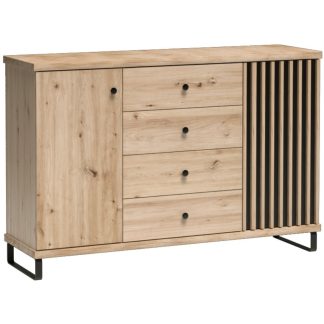Kommode mit 4 Schubladen und 2 Türen CAYA