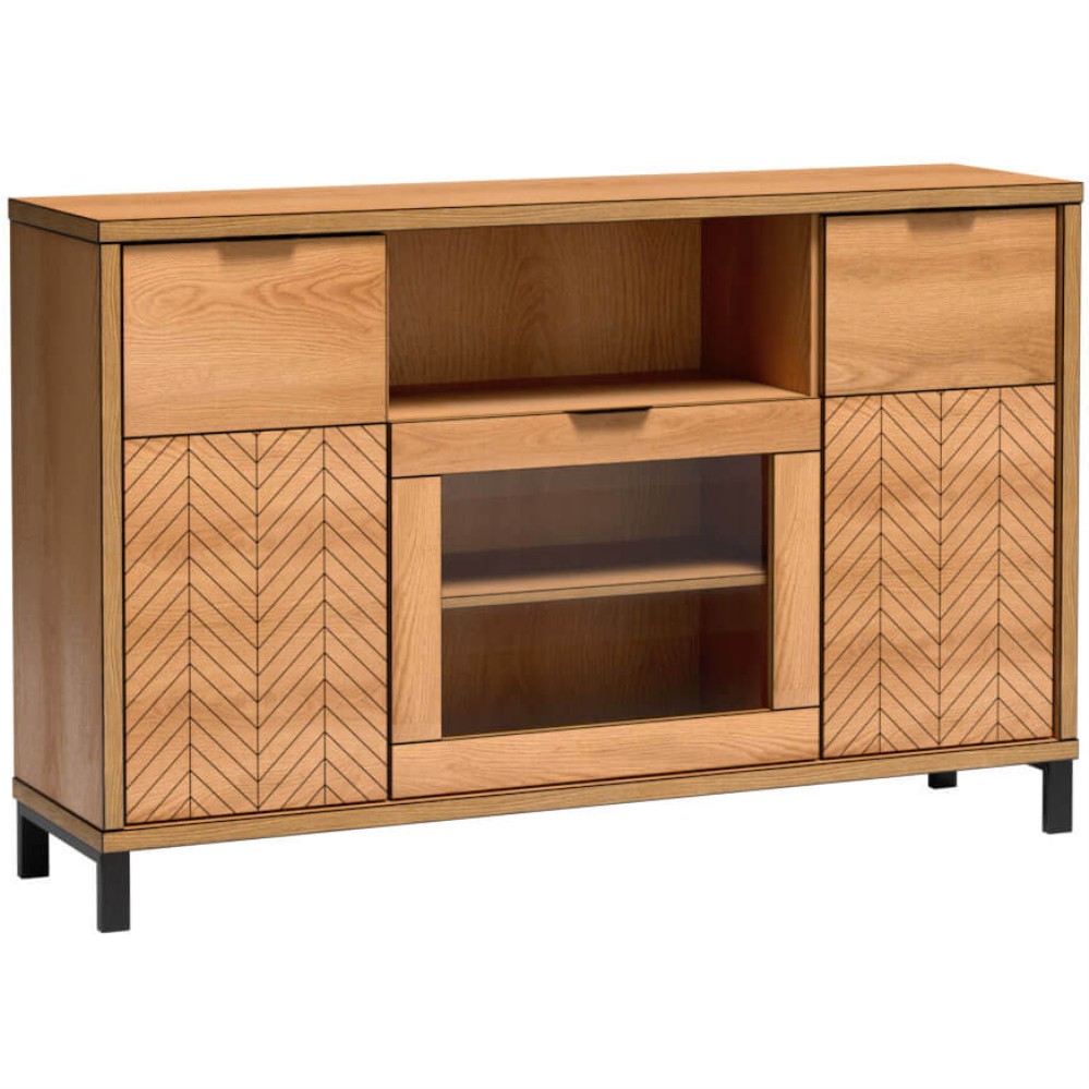 Vitrine mit 3 Türen FUN