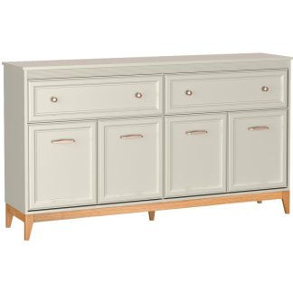 Kommode mit 2 Schubladen und 4 Türen CHARLOTT