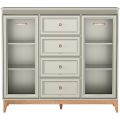 Vitrine mit 4 Schubladen und 2 Türen CHARLOTT