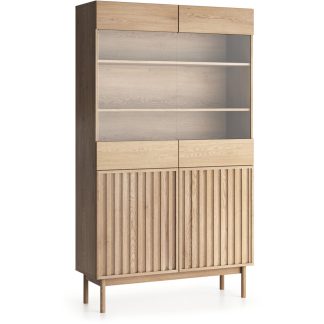 Vitrine mit 2 Glastüren SAPPORO