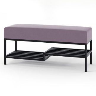 Polsterbank SHELF 80 cm Rosa