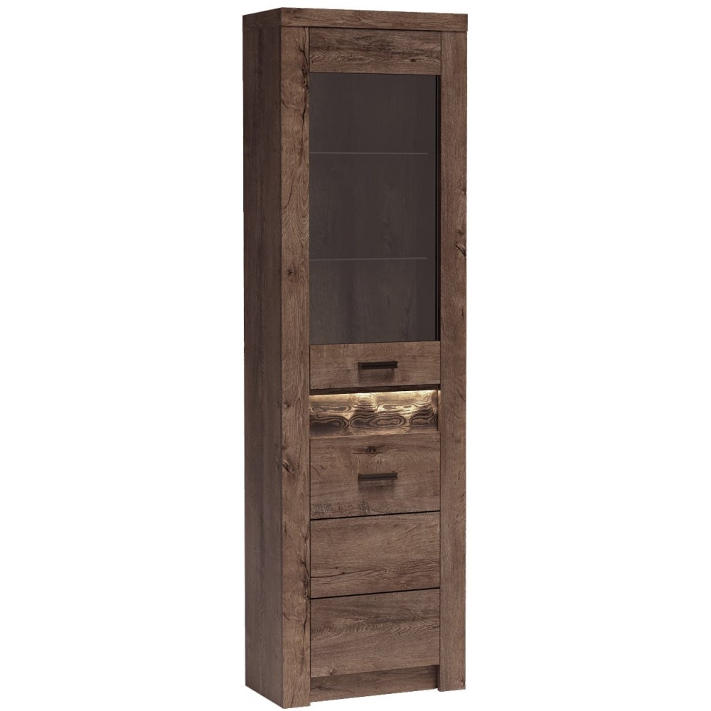 Hochvitrine mit 2 Türen POLIS