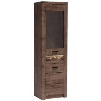 Hochvitrine mit 2 Türen POLIS