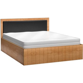 Doppelbett mit Bettkasten ohne Matratze FUN