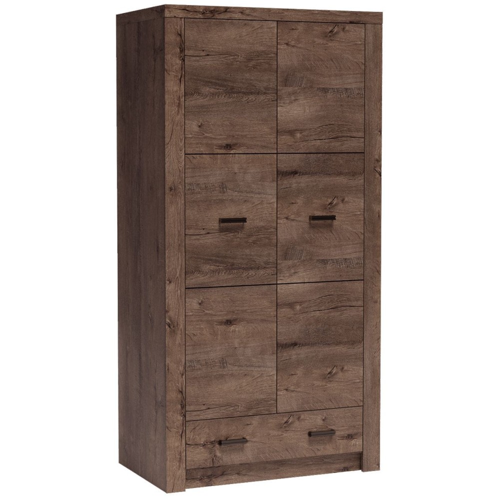 Drehtürenschrank mit 1 Schublade und 2 Türen POLIS