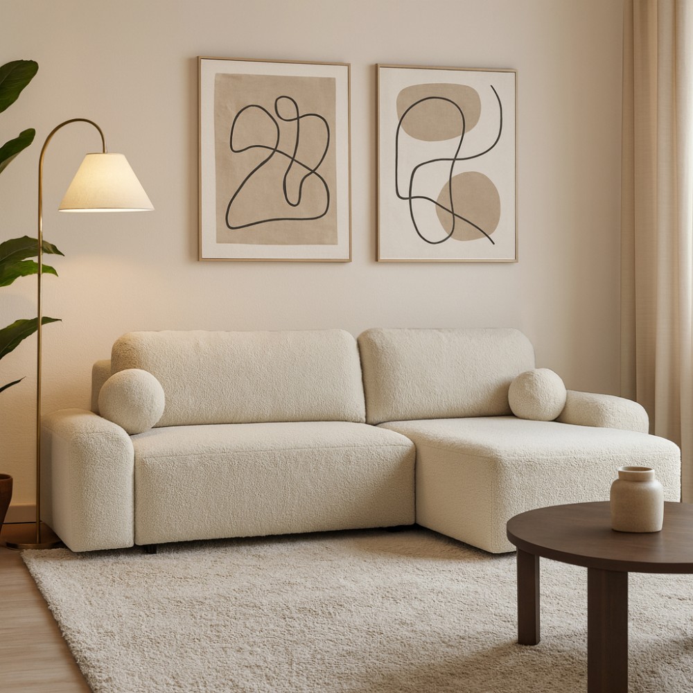 Ecksofa mit Schlaffunktion NOEL