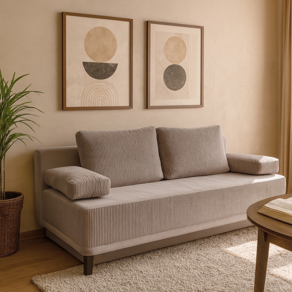 Sofa RISO 3-Sitzer mit Schlaffunktion