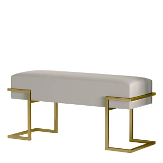 Polsterbank CARMEN 100 cm Beige