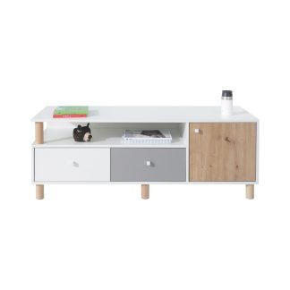 TV-Schrank mit 1 Tür und 2 Schubladen FIGO