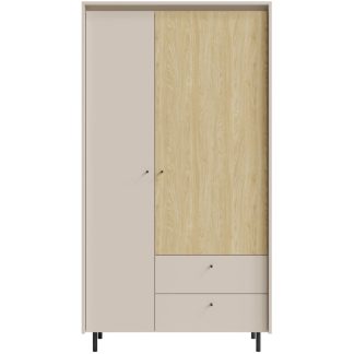 Drehtürenschrank mit 2 Schublade und 2 Türen MONAKO