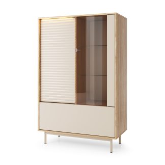 Vitrine mit 3 Türen und LED-Beleuchtung TERRA