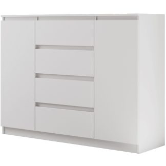 Kommode mit 4 Schubladen und 2 Türen LINDA