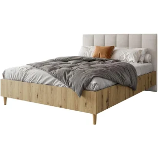 Doppelbett 160x200 LECTUS Artisan + Beige