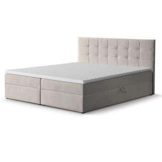 Doppelbett mit Bettkasten TOPIQ II Beige 180x200 cm