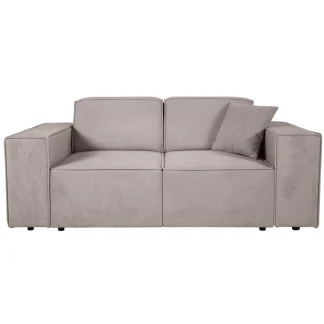 Sofa ohne Schlaffunktion PEDRO 2-Sitzer Beige